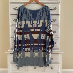 Vici Southwestern Knit Sweater